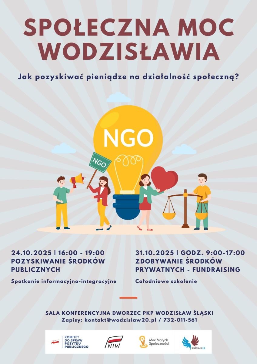 Zdjęcie w galerii na portalu naszwodzislaw.com: Spotkania dla organizacji pozarządowych w Wodzisławiu Śląskim: o pozyskiwaniu środków publicznych i prywatnych wiadomości z regionu