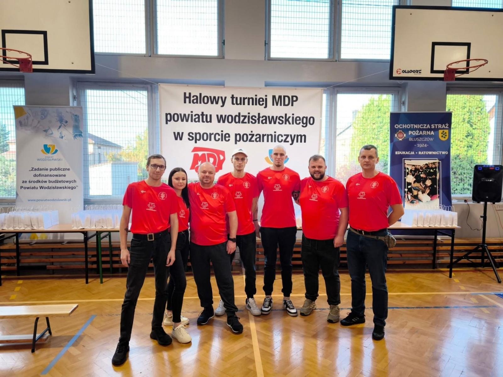 Zdjęcie w galerii na portalu naszwodzislaw.com: Halowy Turniej Młodzieżowych Drużyn Pożarniczych Powiatu Wodzisławskiego za nami wiadomości z regionu