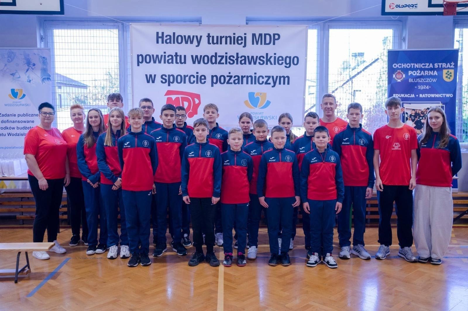 Zdjęcie w galerii na portalu naszwodzislaw.com: Halowy Turniej Młodzieżowych Drużyn Pożarniczych Powiatu Wodzisławskiego za nami wiadomości z regionu