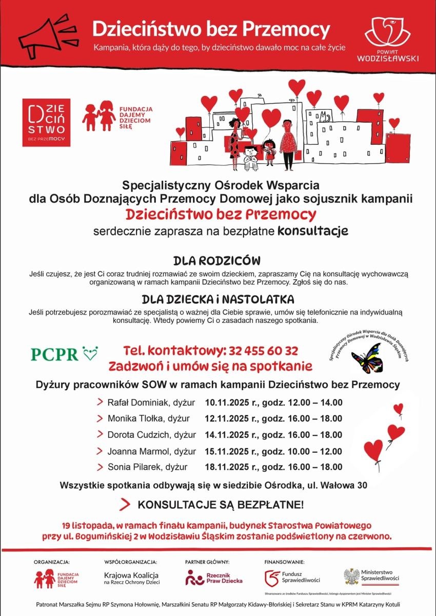 Zdjęcie w galerii na portalu naszwodzislaw.com: Powiat Wodzisławski włącza się w kampanię Dzieciństwo bez przemocy wiadomości z regionu