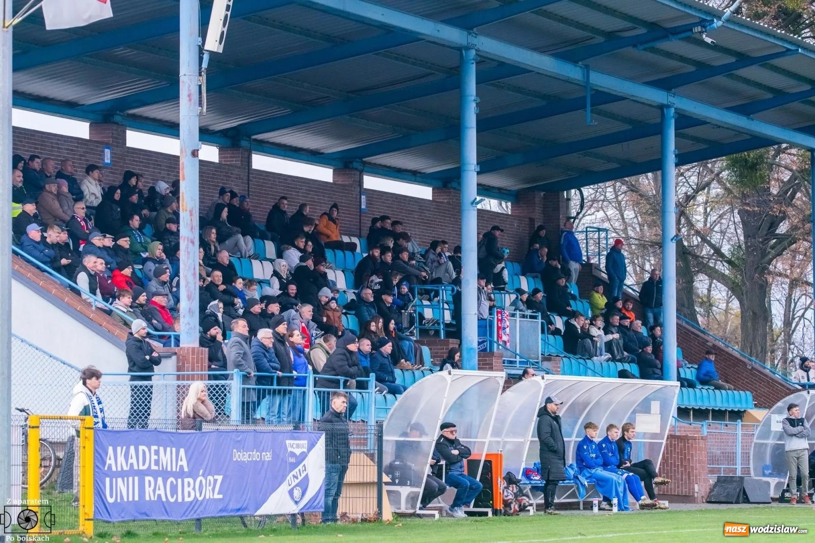 Zdjęcie w galerii na portalu naszwodzislaw.com: Unia Racibórz pokonała Czarnych Gorzyce. Przy Srebrnej polała się krew! [FOTO i WIDEO] wiadomości z regionu