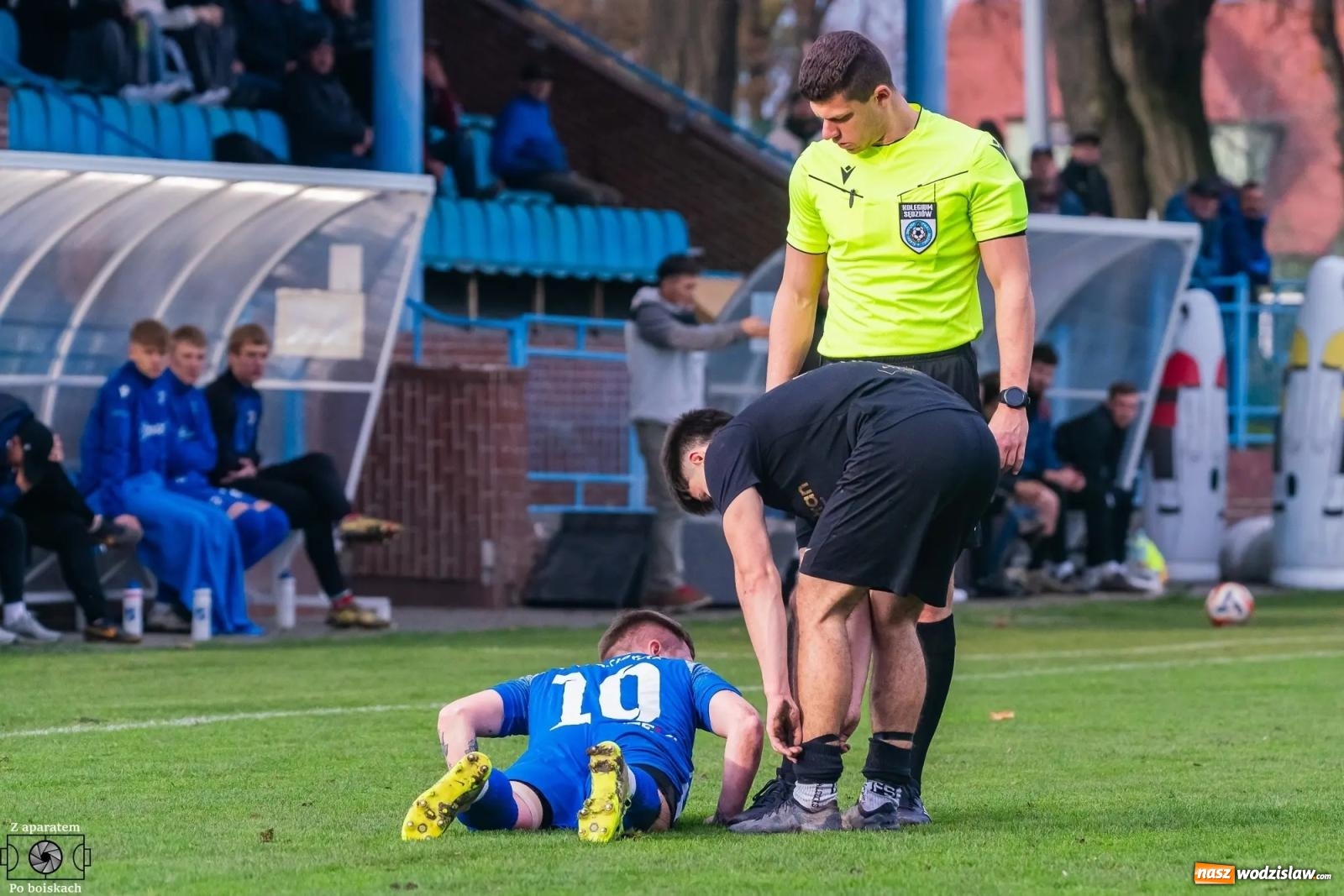 Zdjęcie w galerii na portalu naszwodzislaw.com: Unia Racibórz pokonała Czarnych Gorzyce. Przy Srebrnej polała się krew! [FOTO i WIDEO] wiadomości z regionu
