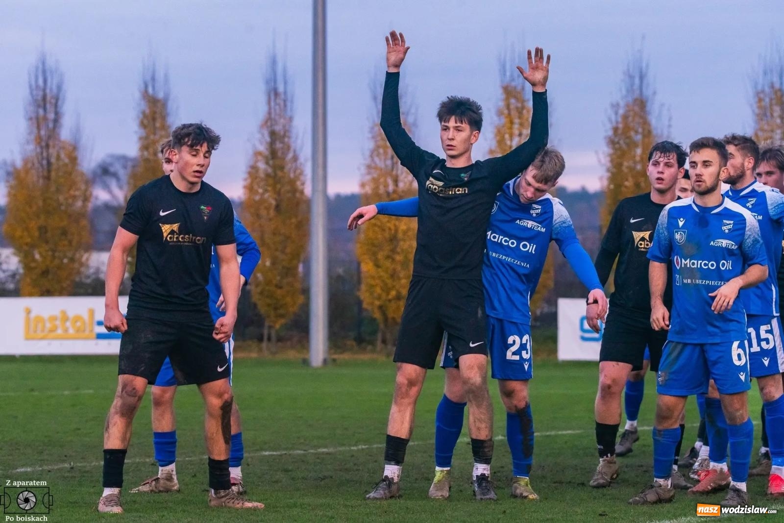 Zdjęcie w galerii na portalu naszwodzislaw.com: Unia Racibórz pokonała Czarnych Gorzyce. Przy Srebrnej polała się krew! [FOTO i WIDEO] wiadomości z regionu