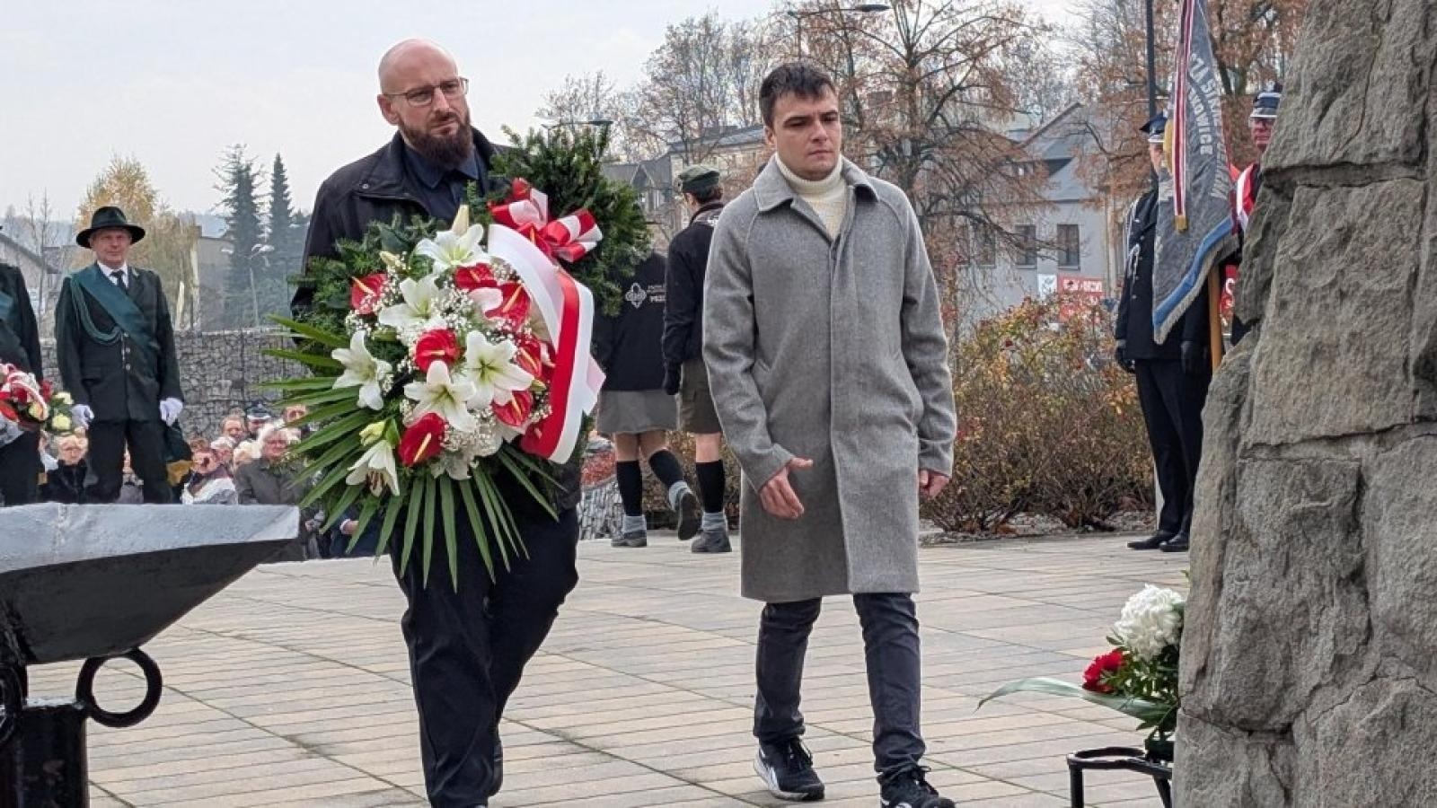Zdjęcie w galerii na portalu naszwodzislaw.com: Pszów uczcił Narodowe Święto Niepodległości [FOTO] wiadomości z regionu