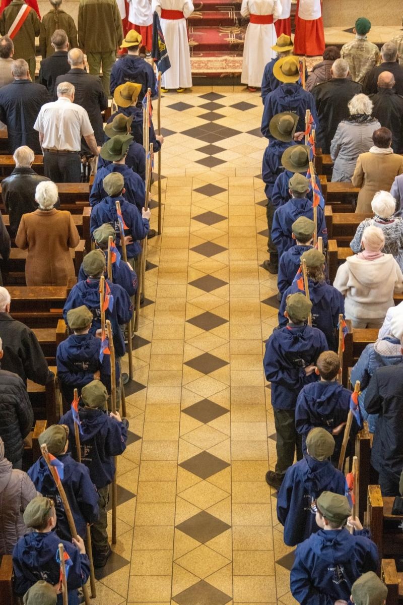 Zdjęcie w galerii na portalu naszwodzislaw.com: Obchody Święta Niepodległości w Wodzisławiu Śląskim [FOTO i WIDEO] wiadomości z regionu