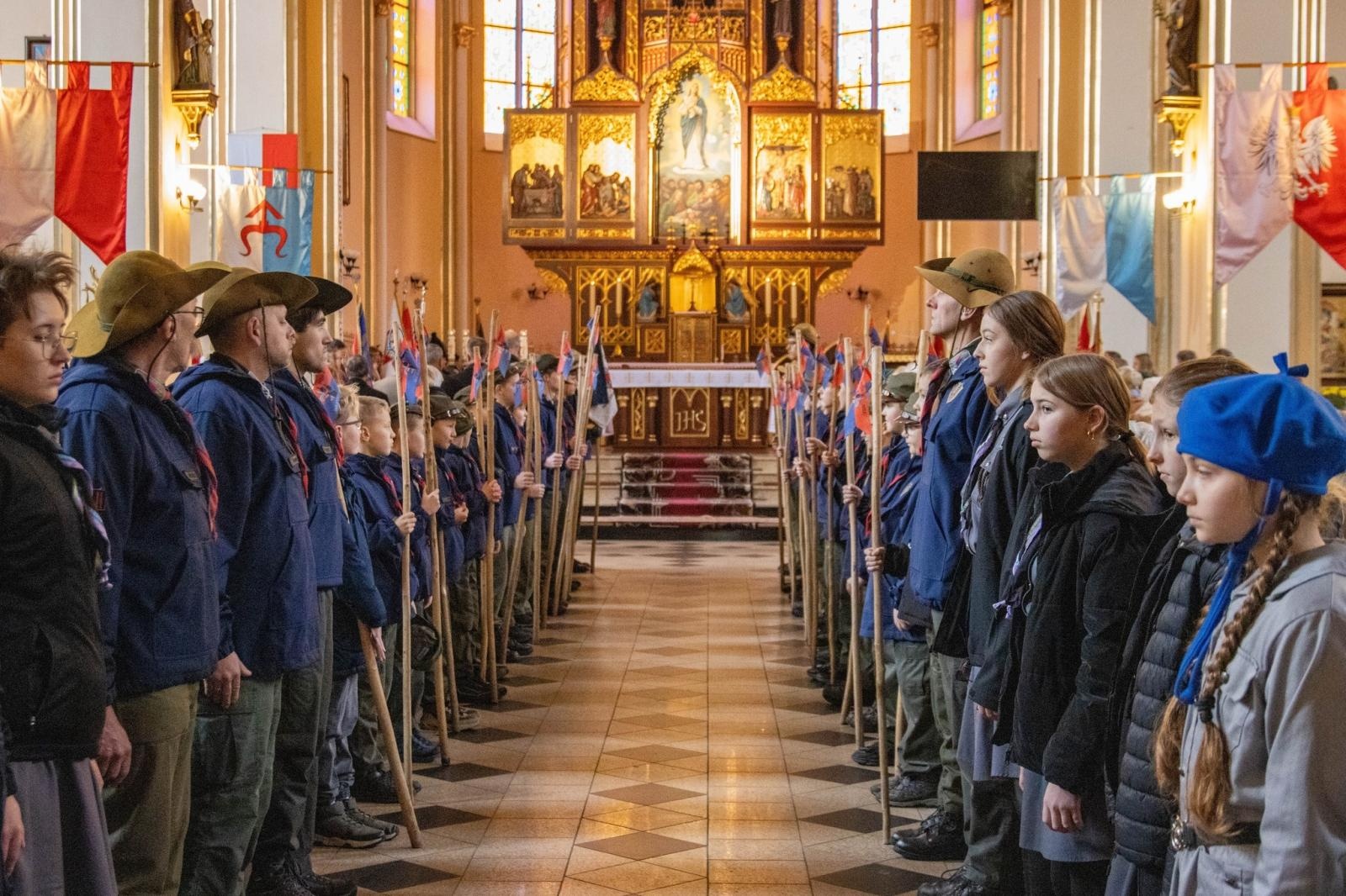 Zdjęcie w galerii na portalu naszwodzislaw.com: Obchody Święta Niepodległości w Wodzisławiu Śląskim [FOTO i WIDEO] wiadomości z regionu