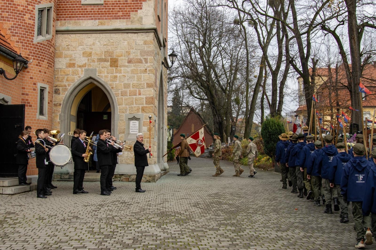 Zdjęcie w galerii na portalu naszwodzislaw.com: Obchody Święta Niepodległości w Wodzisławiu Śląskim [FOTO i WIDEO] wiadomości z regionu