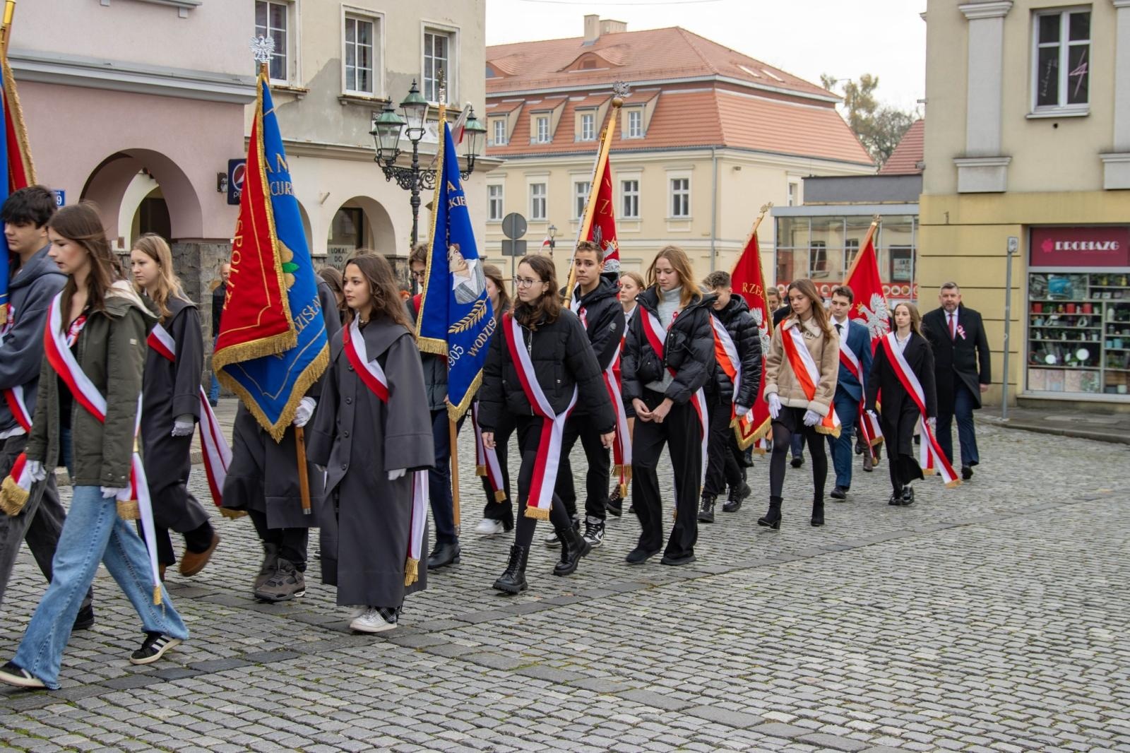 Zdjęcie w galerii na portalu naszwodzislaw.com: Obchody Święta Niepodległości w Wodzisławiu Śląskim [FOTO i WIDEO] wiadomości z regionu