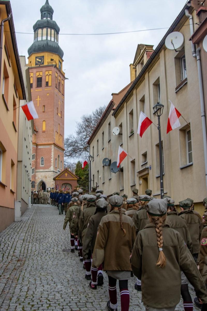 Zdjęcie w galerii na portalu naszwodzislaw.com: Obchody Święta Niepodległości w Wodzisławiu Śląskim [FOTO i WIDEO] wiadomości z regionu