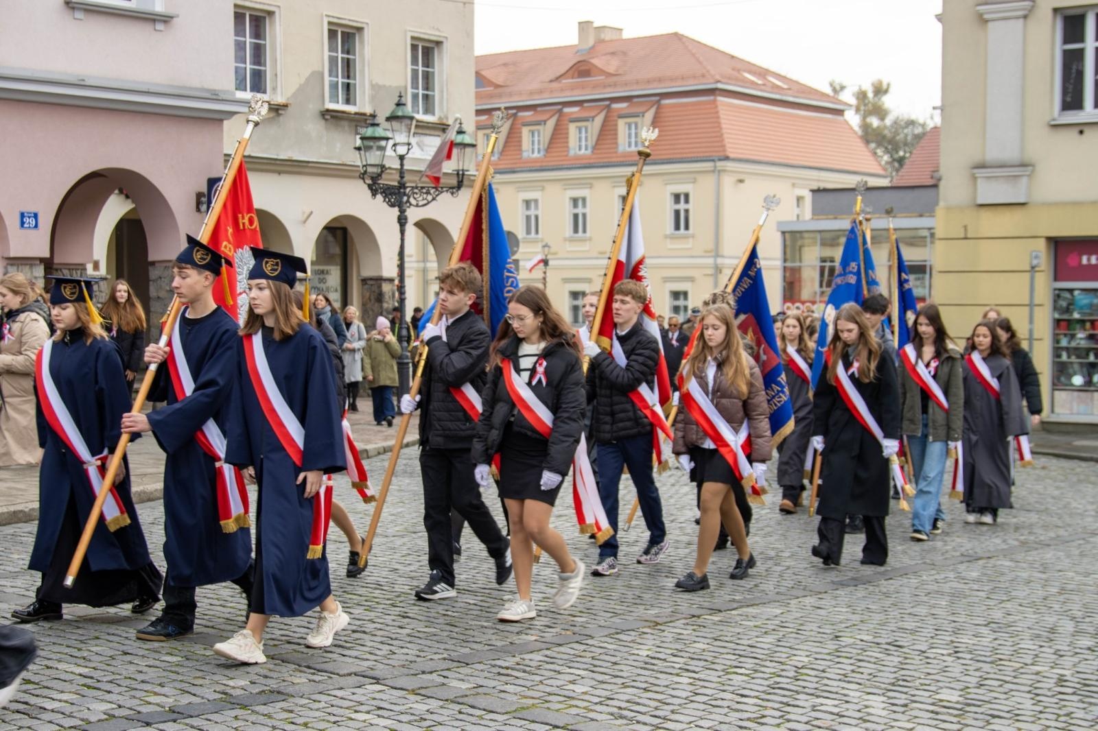 Zdjęcie w galerii na portalu naszwodzislaw.com: Obchody Święta Niepodległości w Wodzisławiu Śląskim [FOTO i WIDEO] wiadomości z regionu
