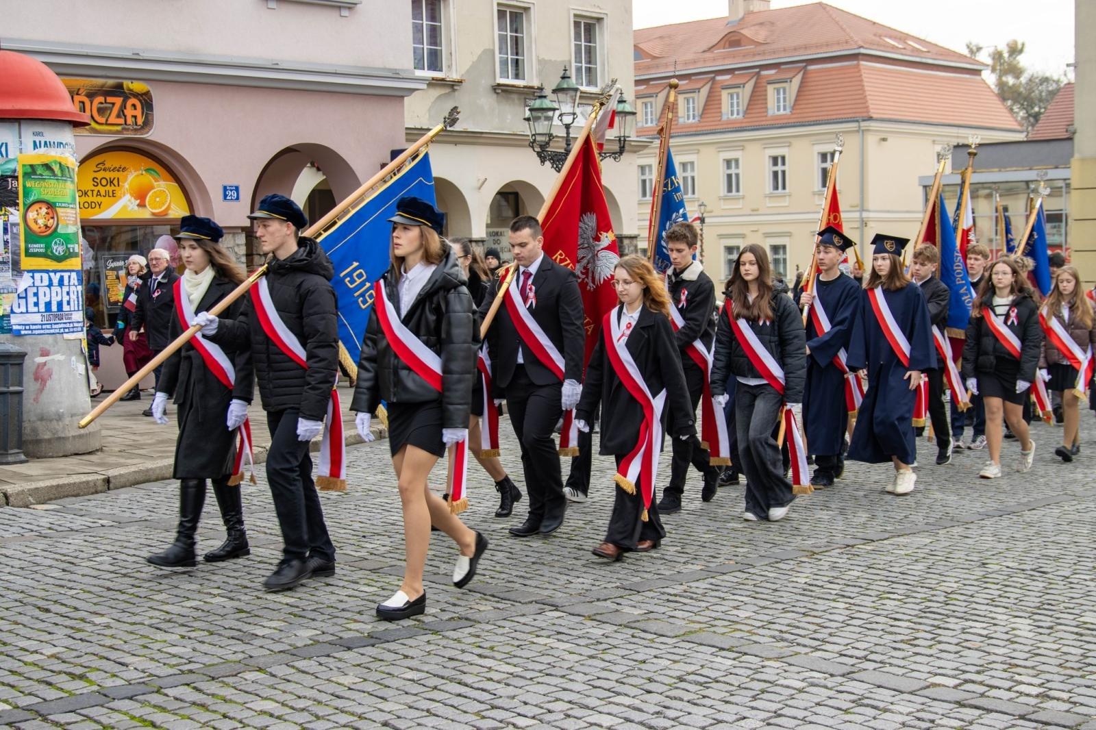 Zdjęcie w galerii na portalu naszwodzislaw.com: Obchody Święta Niepodległości w Wodzisławiu Śląskim [FOTO i WIDEO] wiadomości z regionu