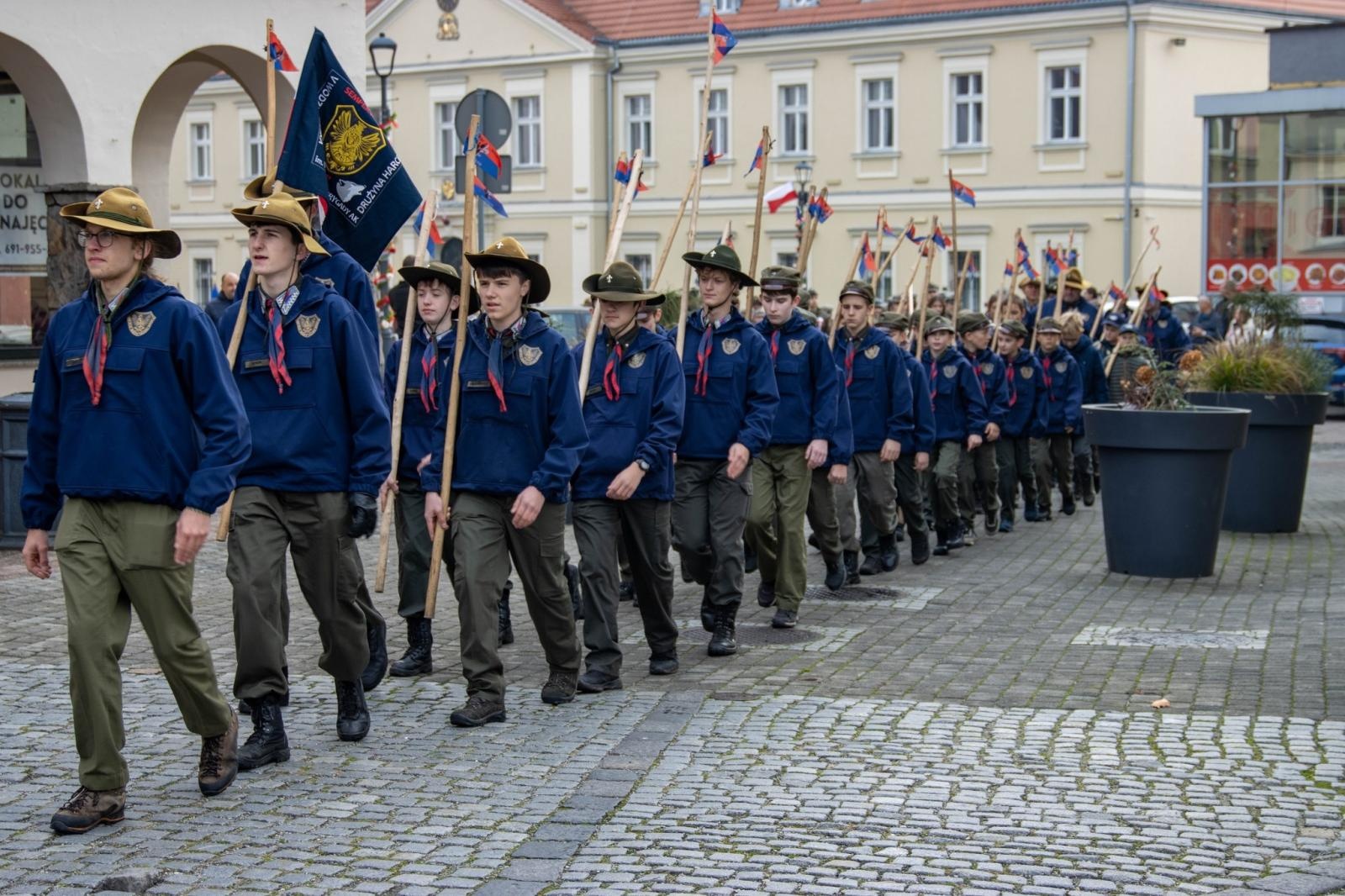 Zdjęcie w galerii na portalu naszwodzislaw.com: Obchody Święta Niepodległości w Wodzisławiu Śląskim [FOTO i WIDEO] wiadomości z regionu