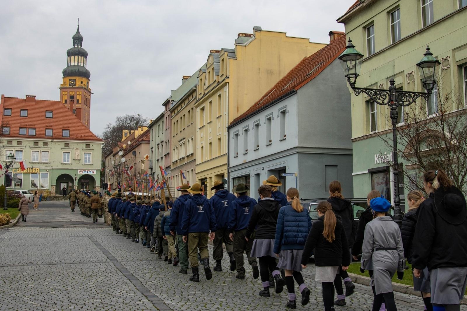 Zdjęcie w galerii na portalu naszwodzislaw.com: Obchody Święta Niepodległości w Wodzisławiu Śląskim [FOTO i WIDEO] wiadomości z regionu
