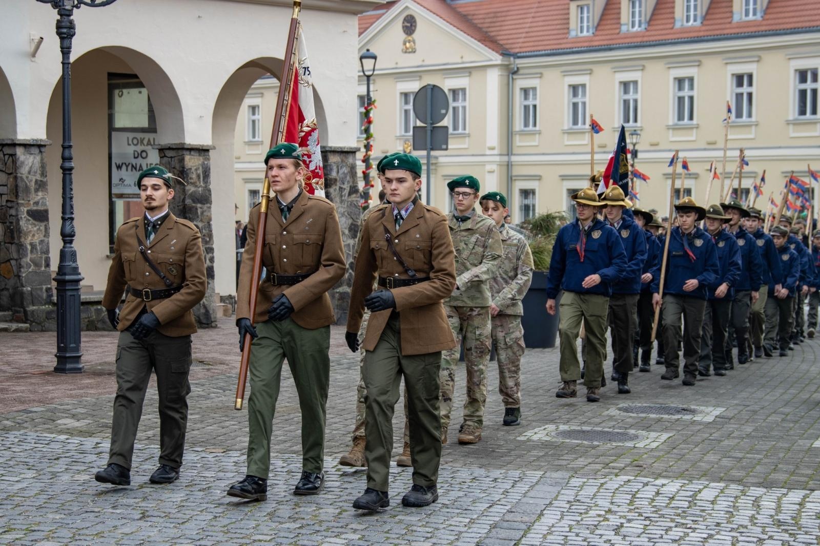 Zdjęcie w galerii na portalu naszwodzislaw.com: Obchody Święta Niepodległości w Wodzisławiu Śląskim [FOTO i WIDEO] wiadomości z regionu