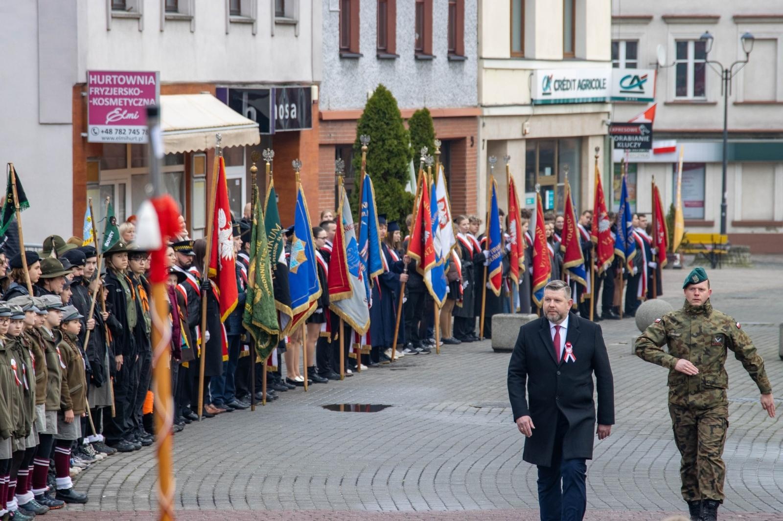 Zdjęcie w galerii na portalu naszwodzislaw.com: Obchody Święta Niepodległości w Wodzisławiu Śląskim [FOTO i WIDEO] wiadomości z regionu