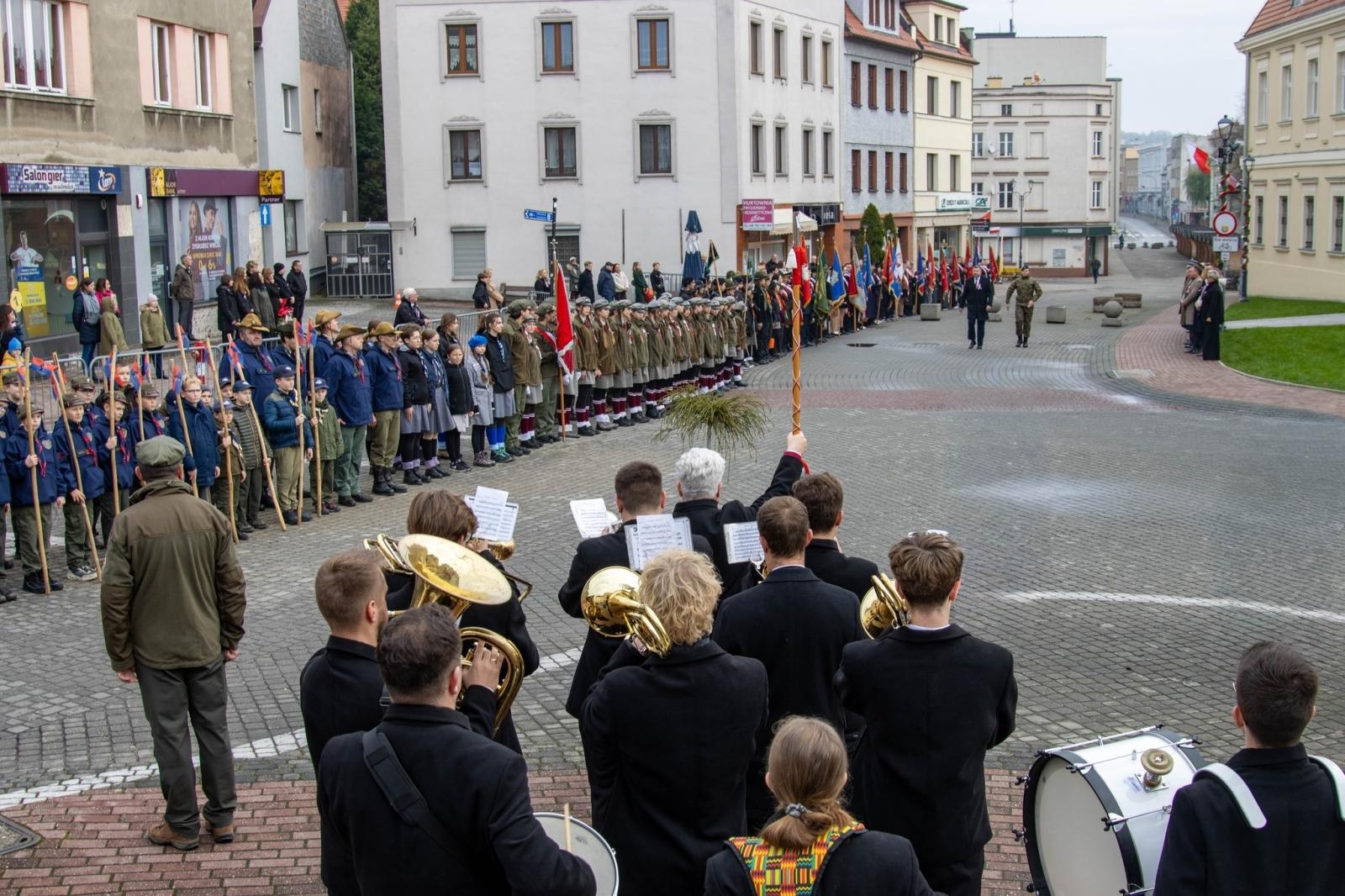 Zdjęcie w galerii na portalu naszwodzislaw.com: Obchody Święta Niepodległości w Wodzisławiu Śląskim [FOTO i WIDEO] wiadomości z regionu