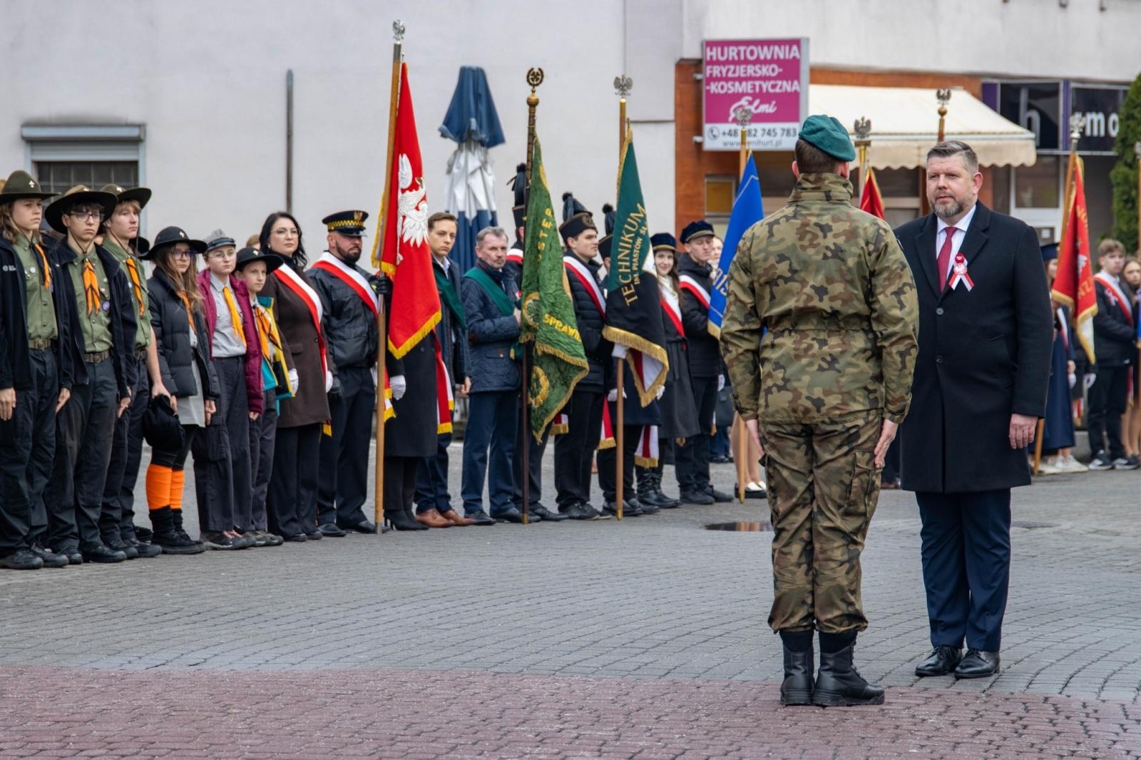 Zdjęcie w galerii na portalu naszwodzislaw.com: Obchody Święta Niepodległości w Wodzisławiu Śląskim [FOTO i WIDEO] wiadomości z regionu