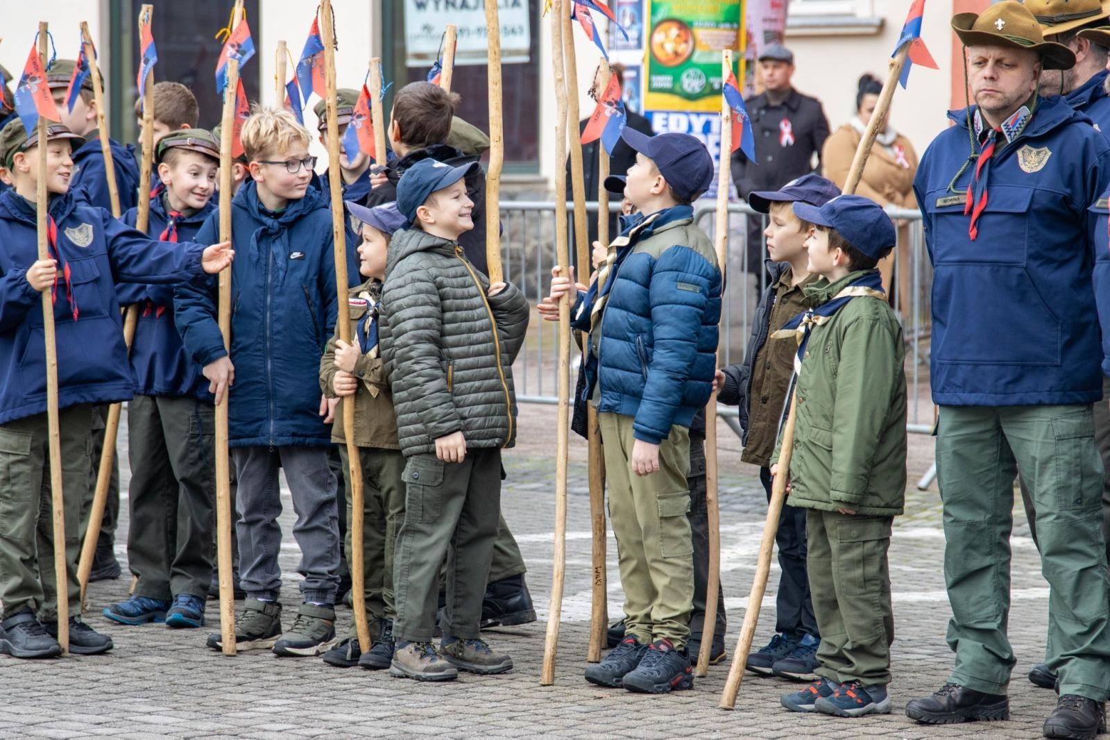 Zdjęcie w galerii na portalu naszwodzislaw.com: Obchody Święta Niepodległości w Wodzisławiu Śląskim [FOTO i WIDEO] wiadomości z regionu