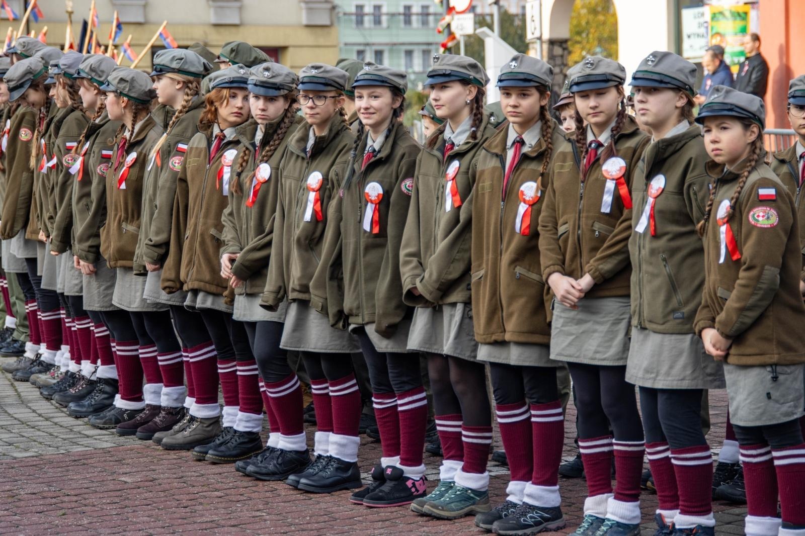 Zdjęcie w galerii na portalu naszwodzislaw.com: Obchody Święta Niepodległości w Wodzisławiu Śląskim [FOTO i WIDEO] wiadomości z regionu