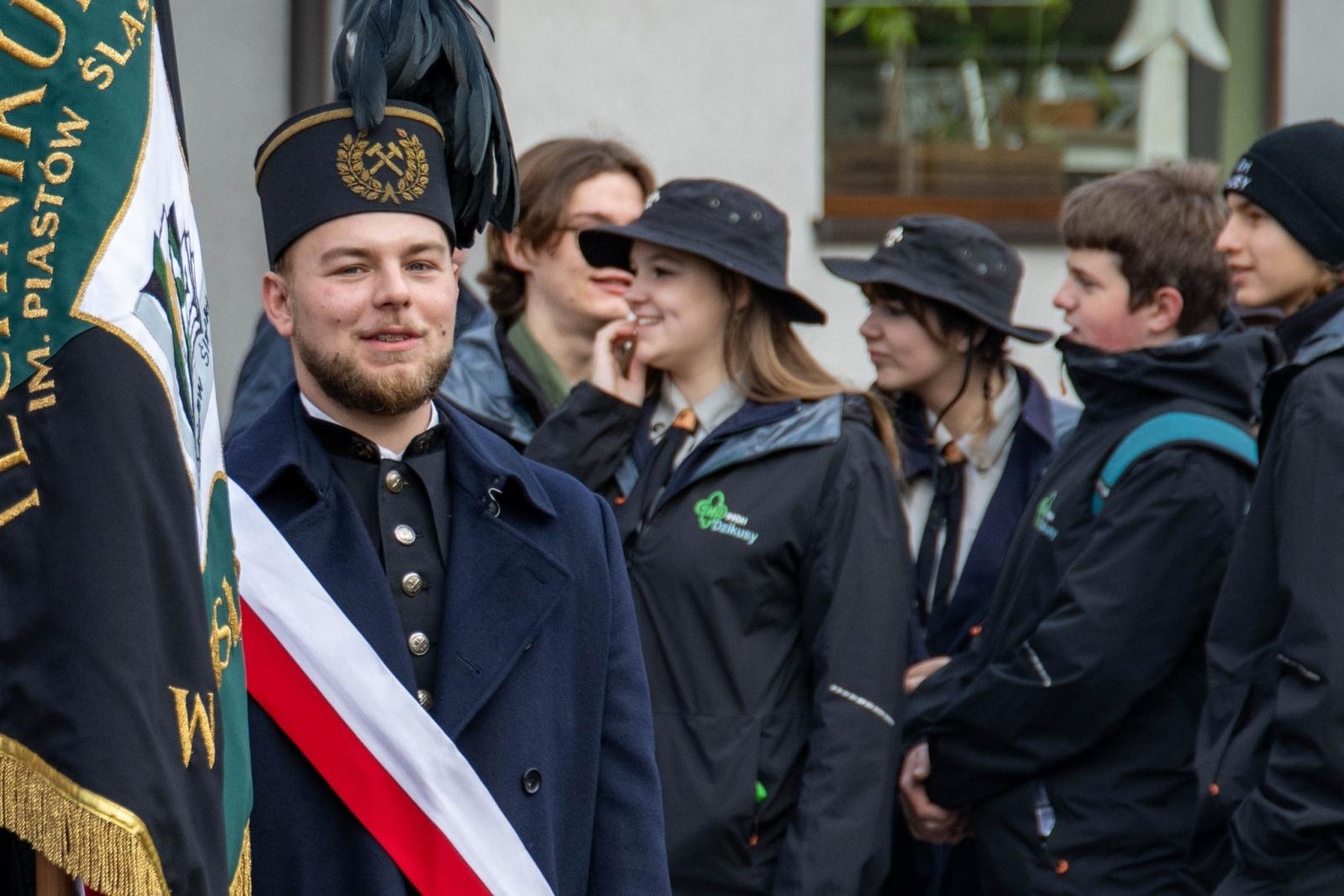 Zdjęcie w galerii na portalu naszwodzislaw.com: Obchody Święta Niepodległości w Wodzisławiu Śląskim [FOTO i WIDEO] wiadomości z regionu
