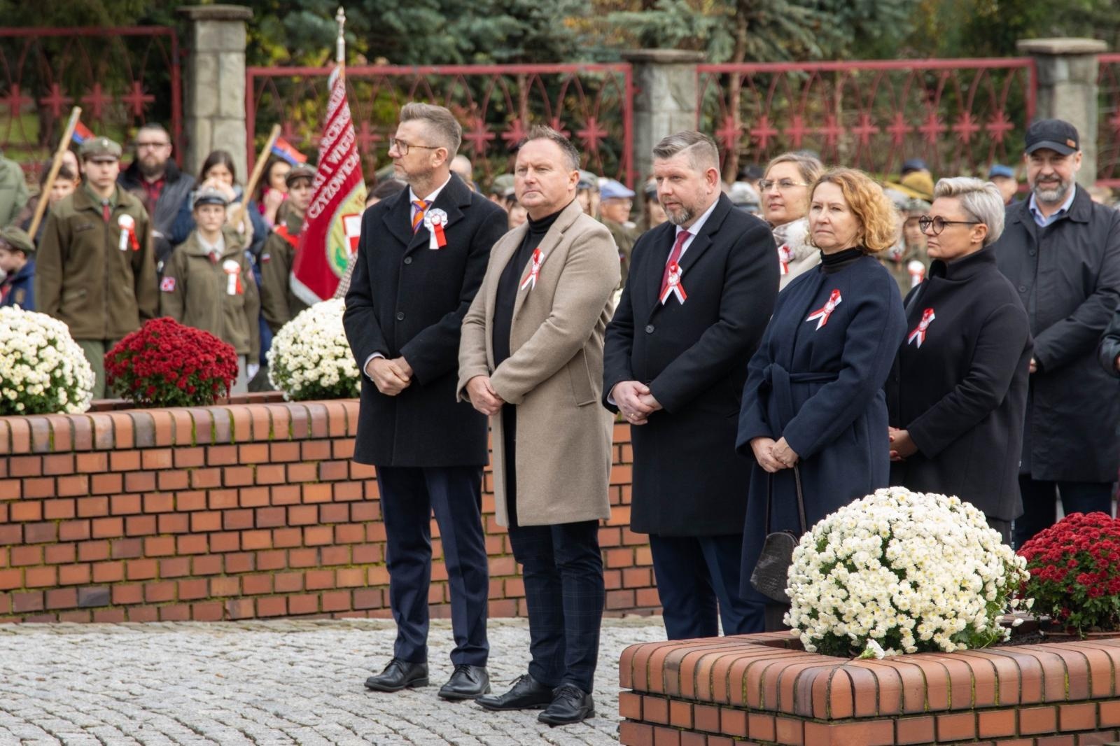 Zdjęcie w galerii na portalu naszwodzislaw.com: Obchody Święta Niepodległości w Wodzisławiu Śląskim [FOTO i WIDEO] wiadomości z regionu