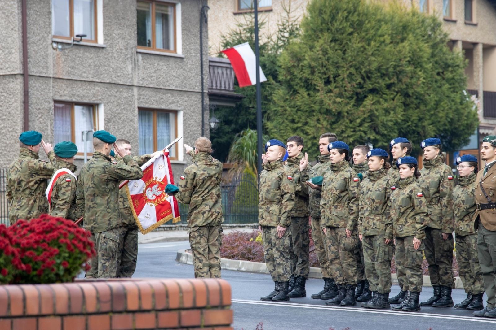 Zdjęcie w galerii na portalu naszwodzislaw.com: Obchody Święta Niepodległości w Wodzisławiu Śląskim [FOTO i WIDEO] wiadomości z regionu