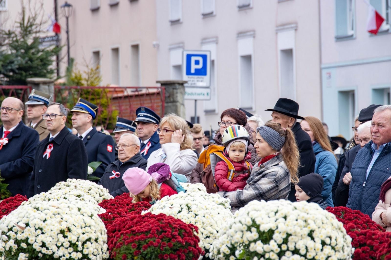 Zdjęcie w galerii na portalu naszwodzislaw.com: Obchody Święta Niepodległości w Wodzisławiu Śląskim [FOTO i WIDEO] wiadomości z regionu