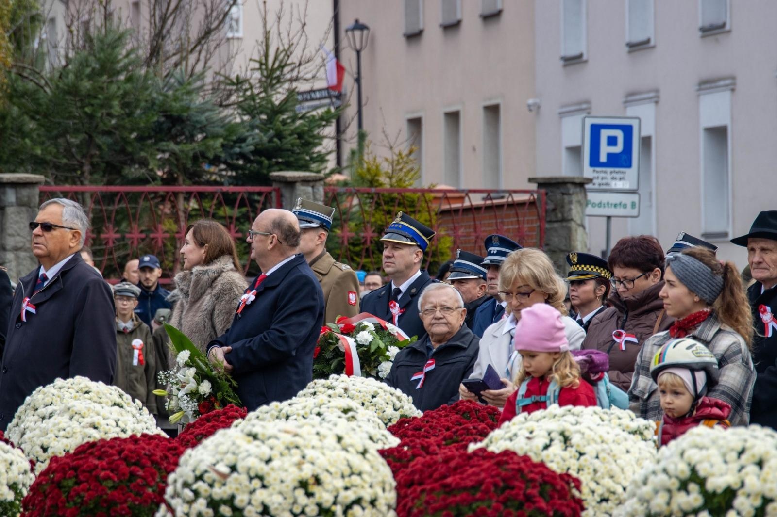 Zdjęcie w galerii na portalu naszwodzislaw.com: Obchody Święta Niepodległości w Wodzisławiu Śląskim [FOTO i WIDEO] wiadomości z regionu