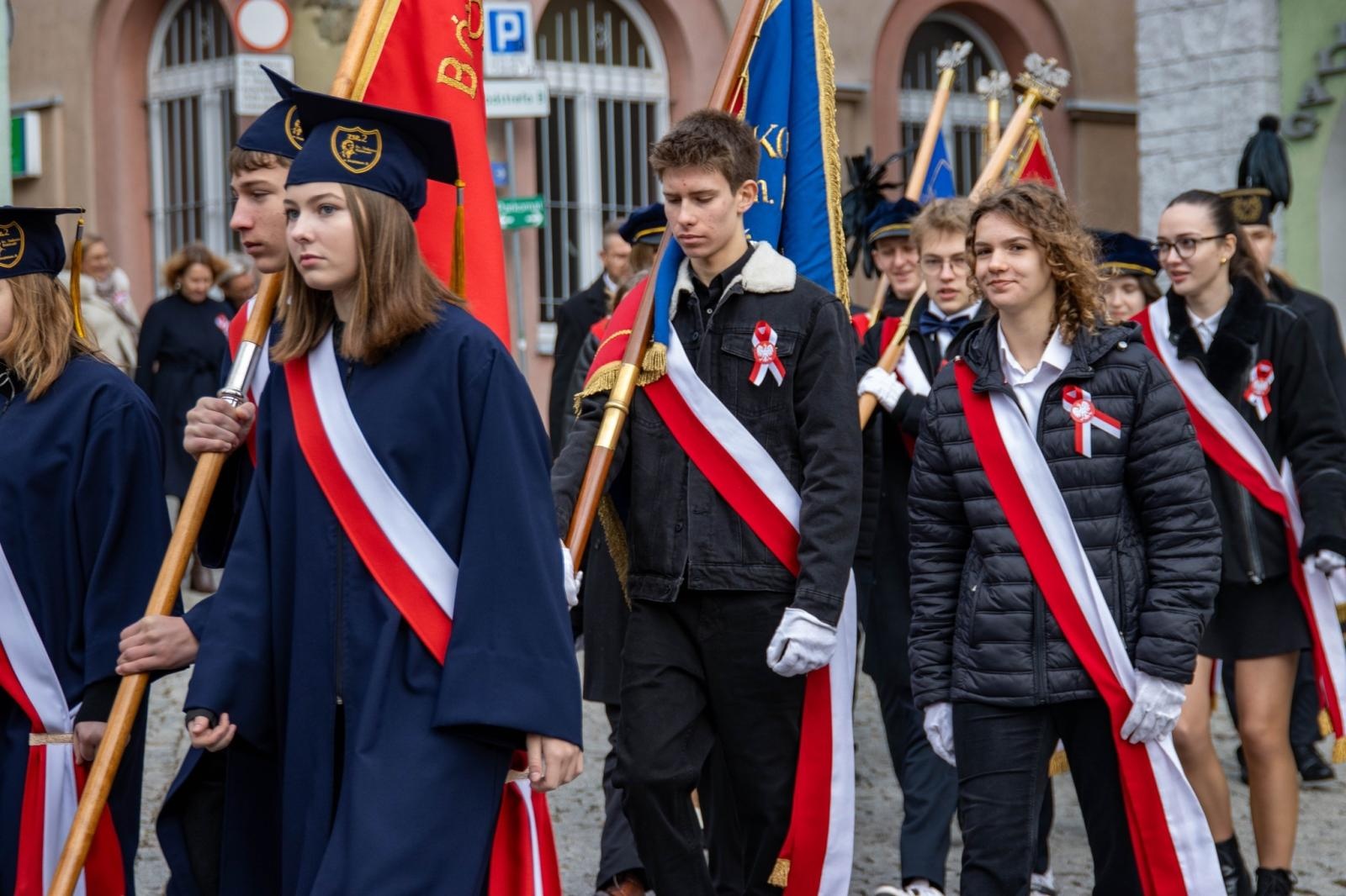 Zdjęcie w galerii na portalu naszwodzislaw.com: Obchody Święta Niepodległości w Wodzisławiu Śląskim [FOTO i WIDEO] wiadomości z regionu