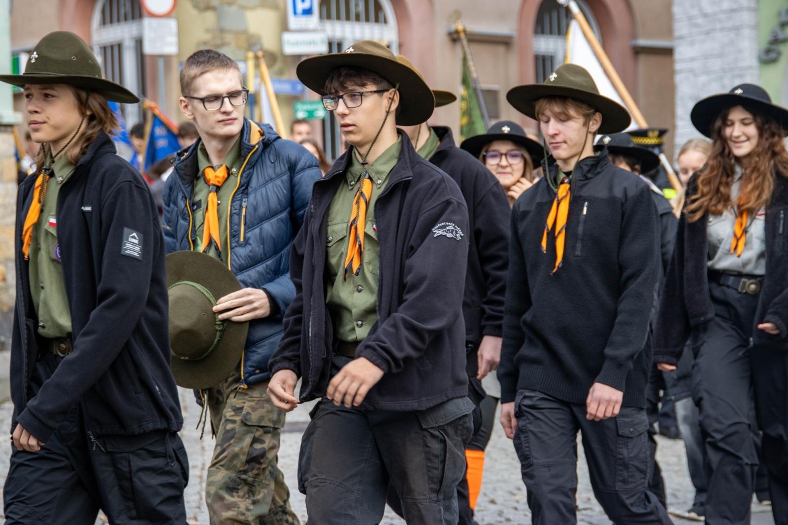 Zdjęcie w galerii na portalu naszwodzislaw.com: Obchody Święta Niepodległości w Wodzisławiu Śląskim [FOTO i WIDEO] wiadomości z regionu