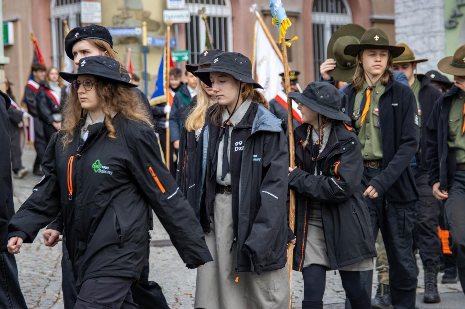 Zdjęcie w galerii na portalu naszwodzislaw.com: Obchody Święta Niepodległości w Wodzisławiu Śląskim [FOTO i WIDEO] wiadomości z regionu
