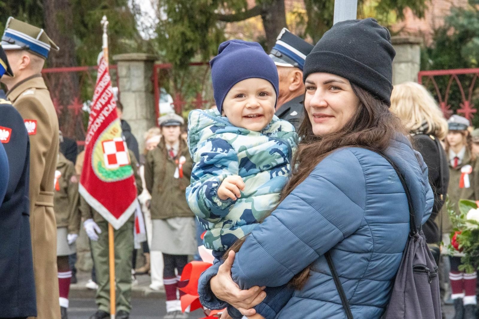 Zdjęcie w galerii na portalu naszwodzislaw.com: Obchody Święta Niepodległości w Wodzisławiu Śląskim [FOTO i WIDEO] wiadomości z regionu