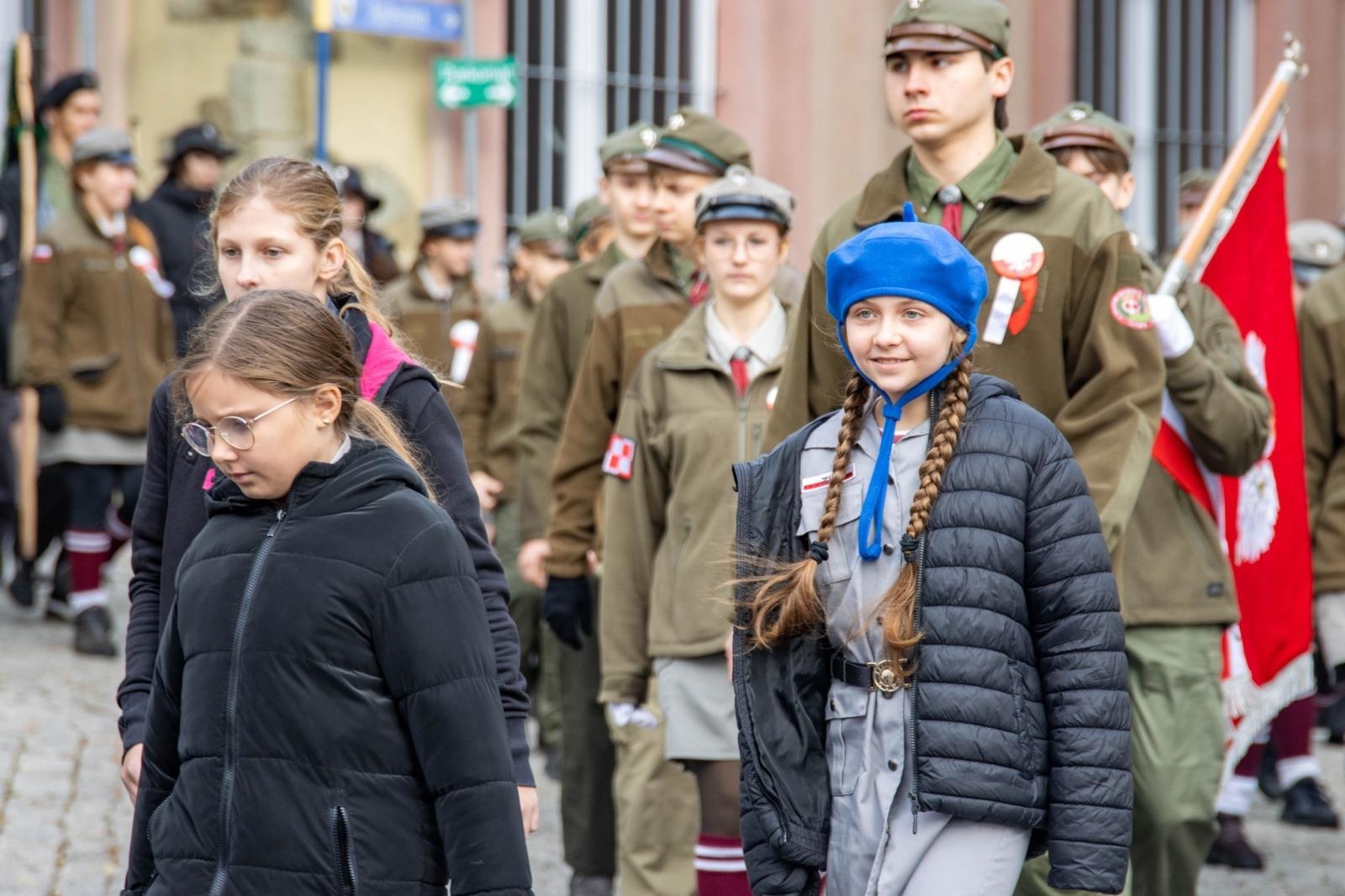 Zdjęcie w galerii na portalu naszwodzislaw.com: Obchody Święta Niepodległości w Wodzisławiu Śląskim [FOTO i WIDEO] wiadomości z regionu
