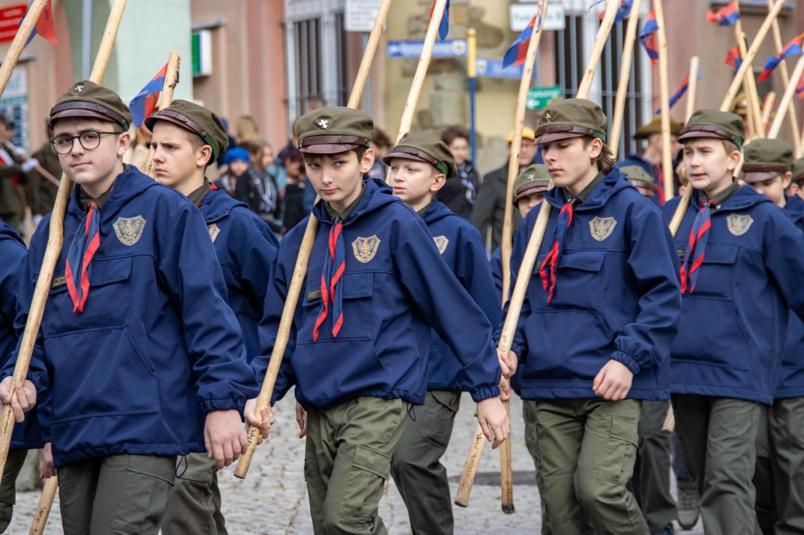 Zdjęcie w galerii na portalu naszwodzislaw.com: Obchody Święta Niepodległości w Wodzisławiu Śląskim [FOTO i WIDEO] wiadomości z regionu