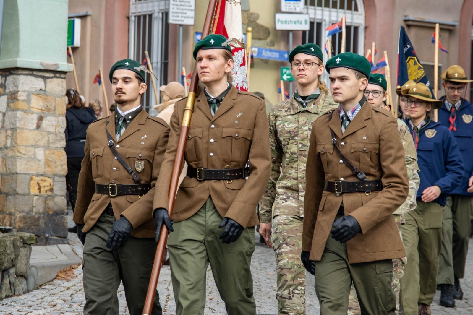 Zdjęcie w galerii na portalu naszwodzislaw.com: Obchody Święta Niepodległości w Wodzisławiu Śląskim [FOTO i WIDEO] wiadomości z regionu