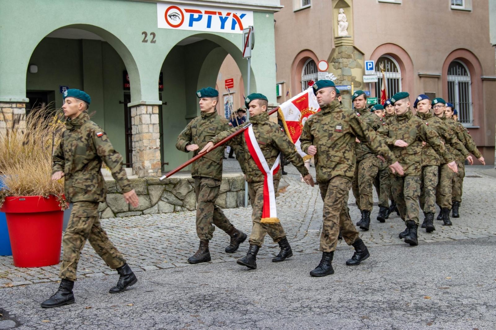 Zdjęcie w galerii na portalu naszwodzislaw.com: Obchody Święta Niepodległości w Wodzisławiu Śląskim [FOTO i WIDEO] wiadomości z regionu