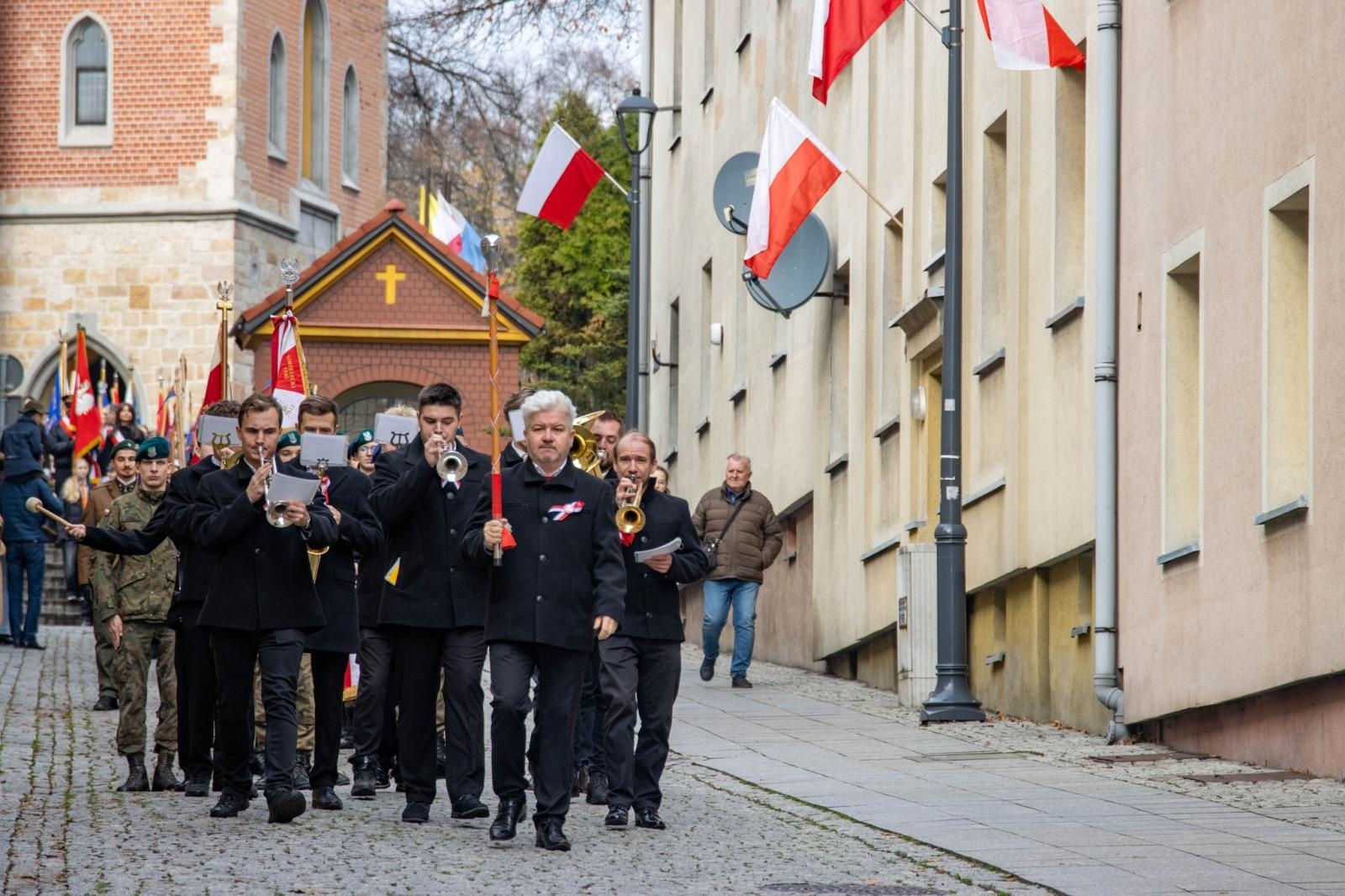 Zdjęcie w galerii na portalu naszwodzislaw.com: Obchody Święta Niepodległości w Wodzisławiu Śląskim [FOTO i WIDEO] wiadomości z regionu