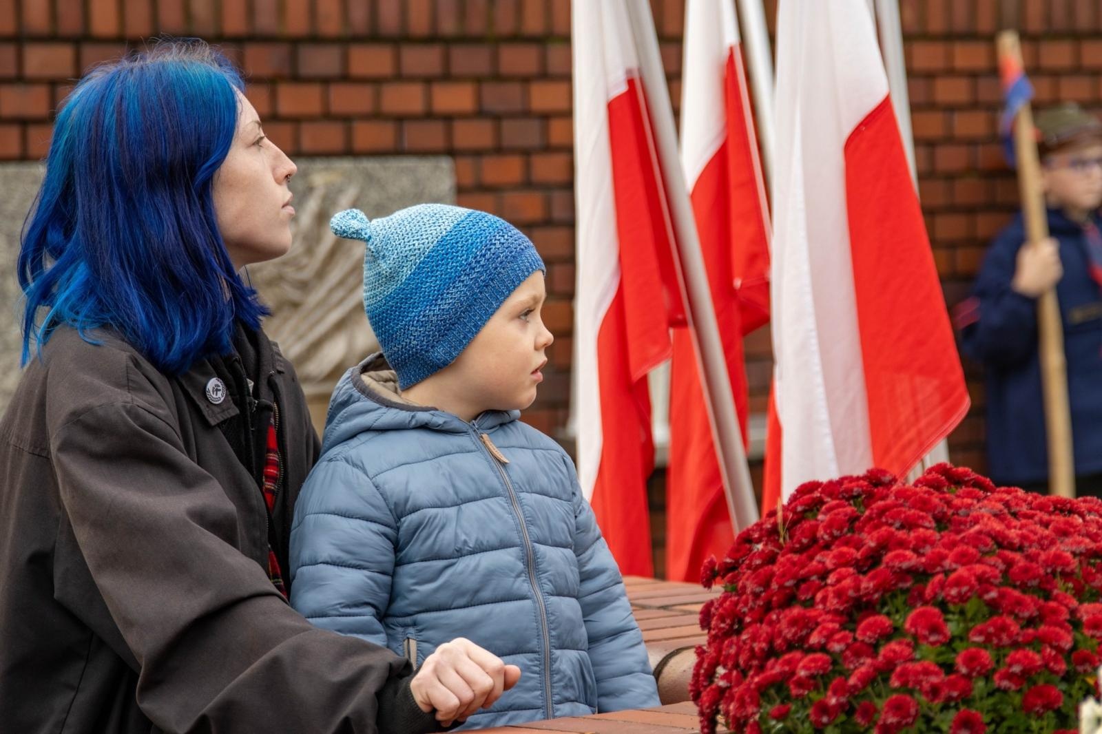 Zdjęcie w galerii na portalu naszwodzislaw.com: Obchody Święta Niepodległości w Wodzisławiu Śląskim [FOTO i WIDEO] wiadomości z regionu