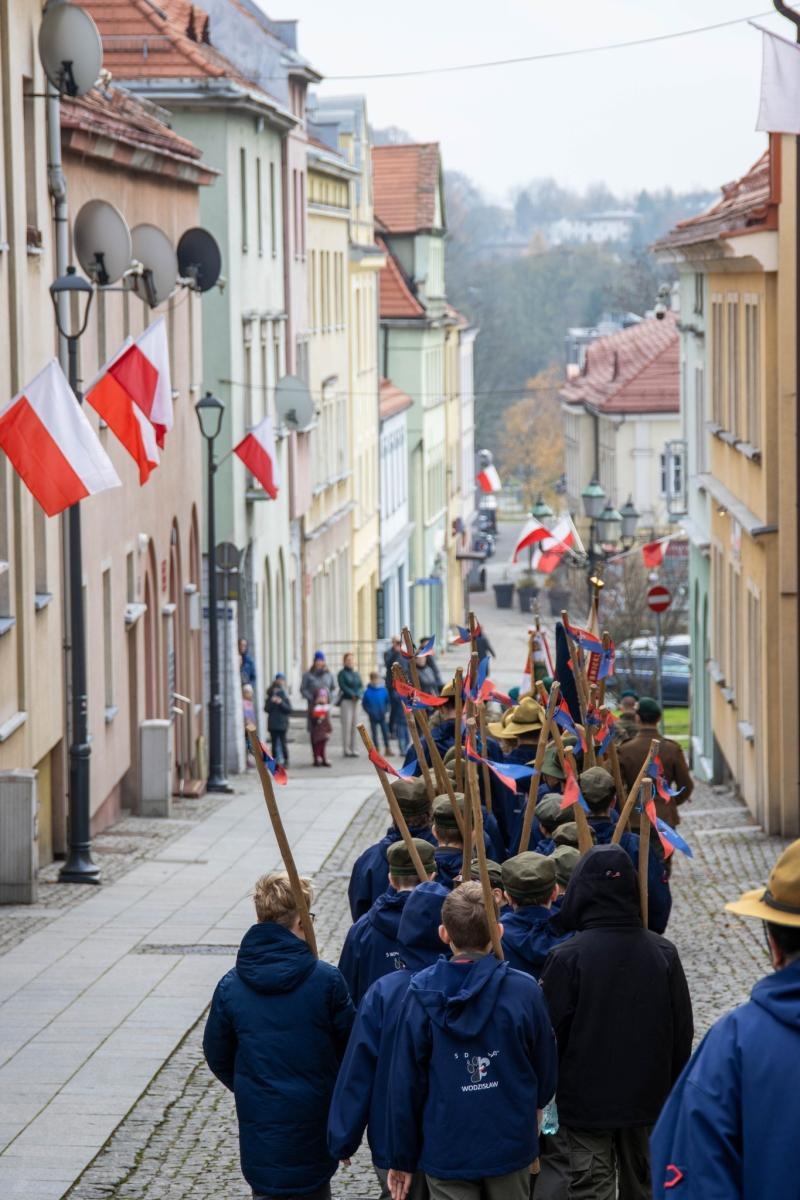 Zdjęcie w galerii na portalu naszwodzislaw.com: Obchody Święta Niepodległości w Wodzisławiu Śląskim [FOTO i WIDEO] wiadomości z regionu
