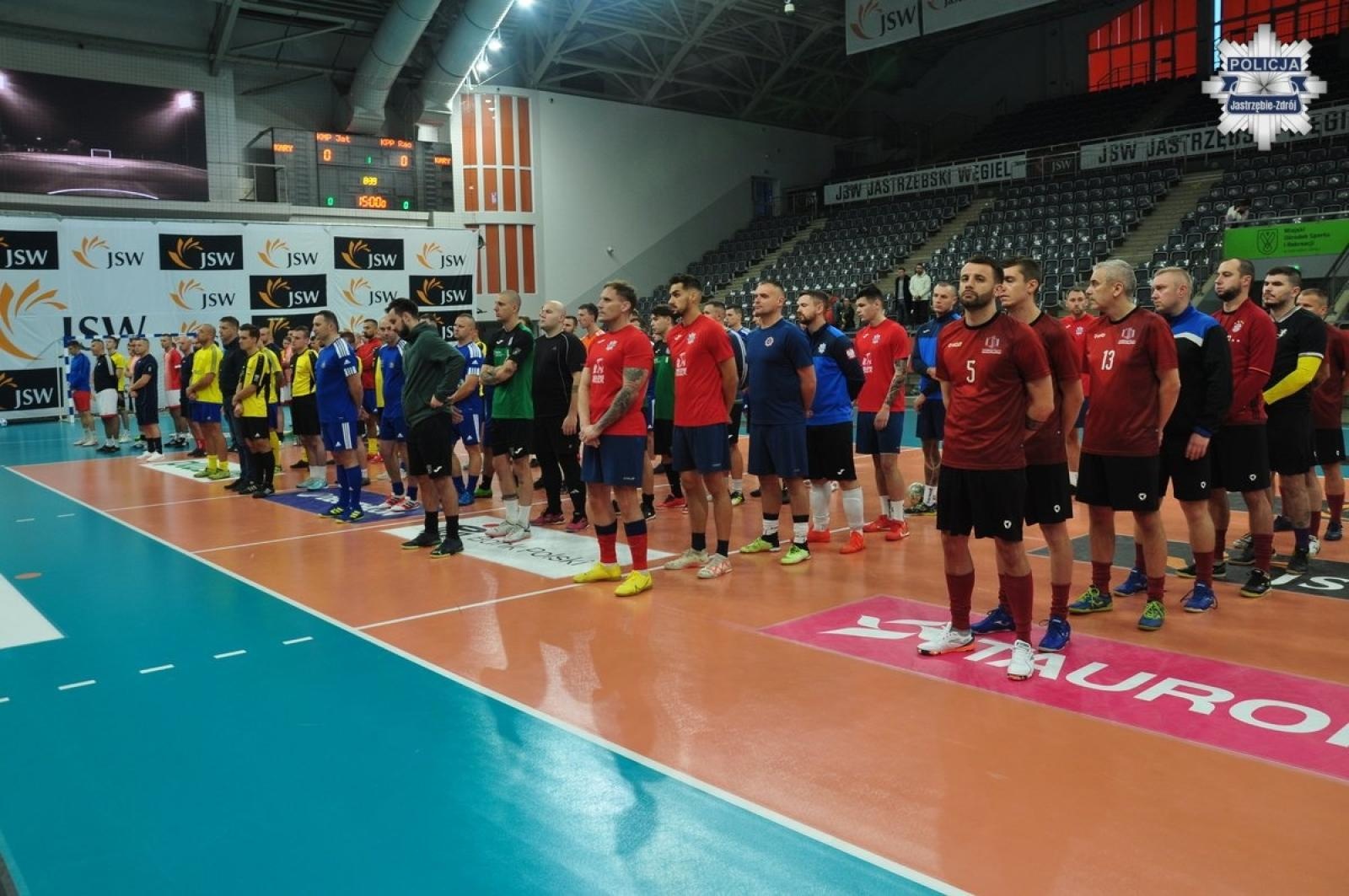 Zdjęcie w galerii na portalu naszwodzislaw.com: II turniej futsalu służb mundurowych w Jastrzębiu-Zdroju wiadomości z regionu