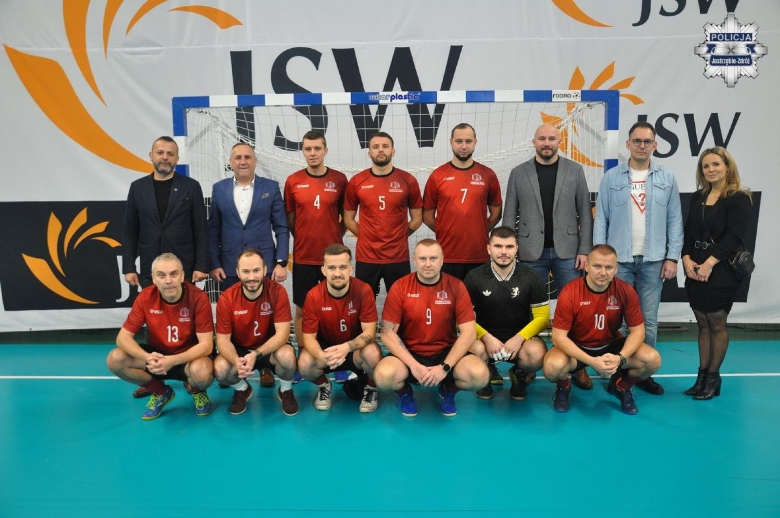 Zdjęcie w galerii na portalu naszwodzislaw.com: II turniej futsalu służb mundurowych w Jastrzębiu-Zdroju wiadomości z regionu