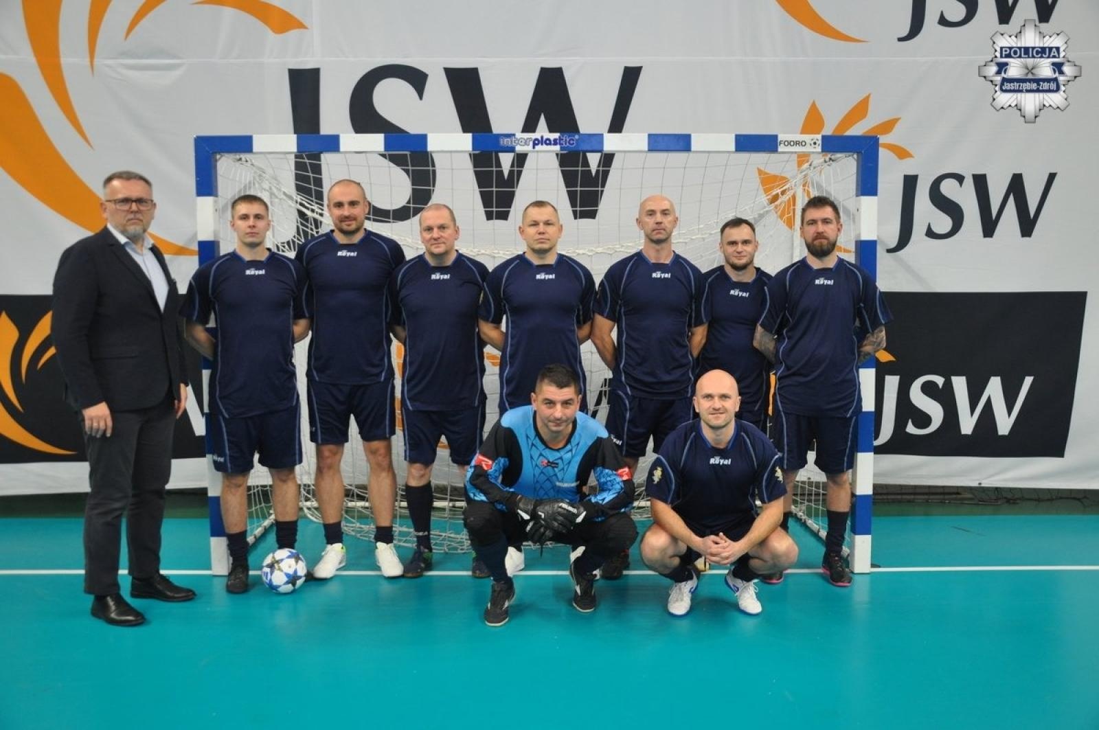 Zdjęcie w galerii na portalu naszwodzislaw.com: II turniej futsalu służb mundurowych w Jastrzębiu-Zdroju wiadomości z regionu
