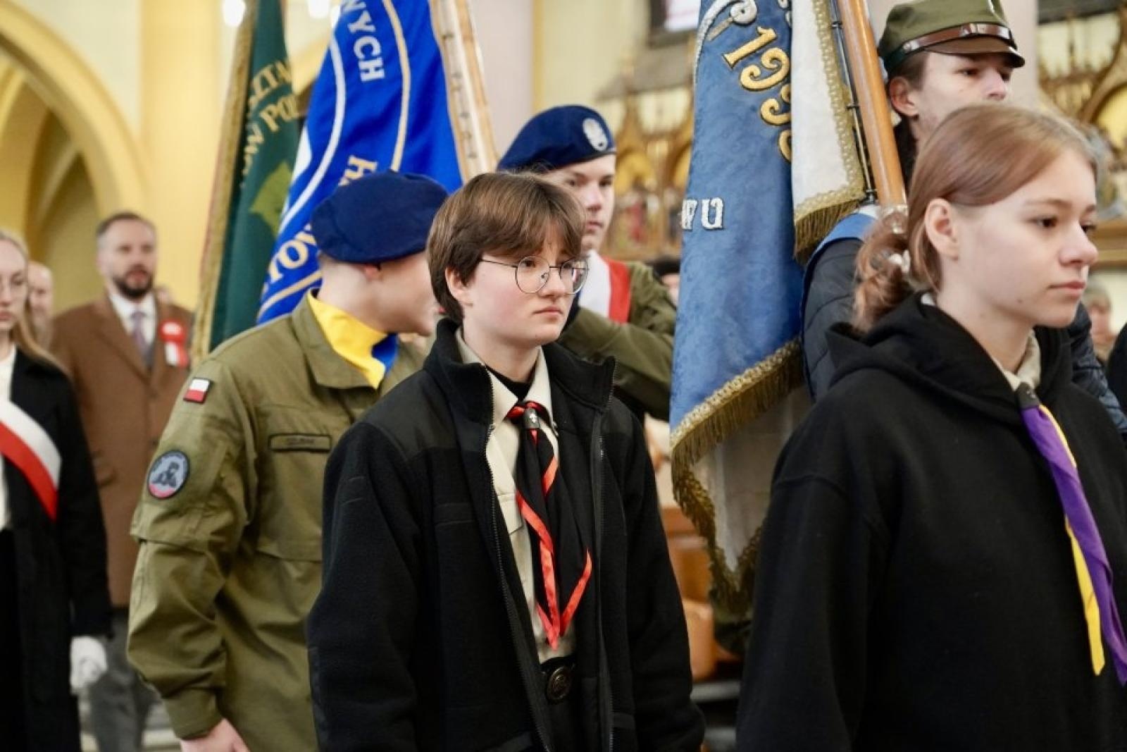 Zdjęcie w galerii na portalu naszwodzislaw.com: Miejskie obchody Święta Niepodległości w Rydułtowach [FOTO] wiadomości z regionu