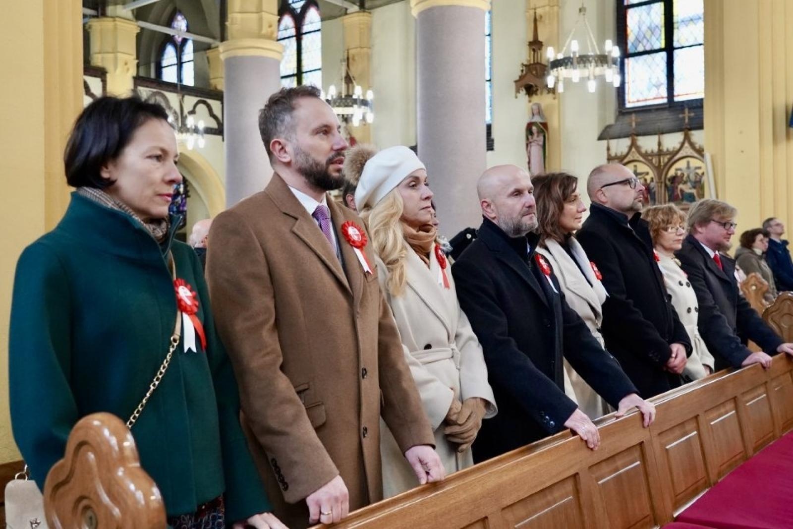 Zdjęcie w galerii na portalu naszwodzislaw.com: Miejskie obchody Święta Niepodległości w Rydułtowach [FOTO] wiadomości z regionu