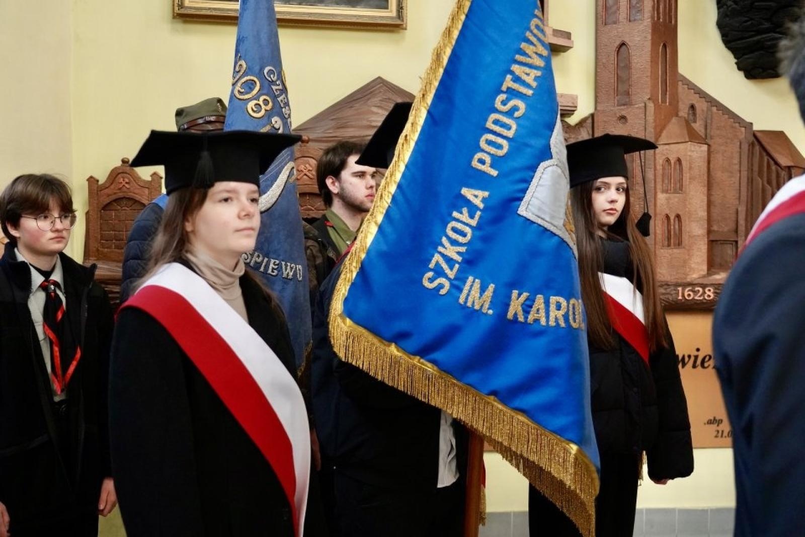 Zdjęcie w galerii na portalu naszwodzislaw.com: Miejskie obchody Święta Niepodległości w Rydułtowach [FOTO] wiadomości z regionu