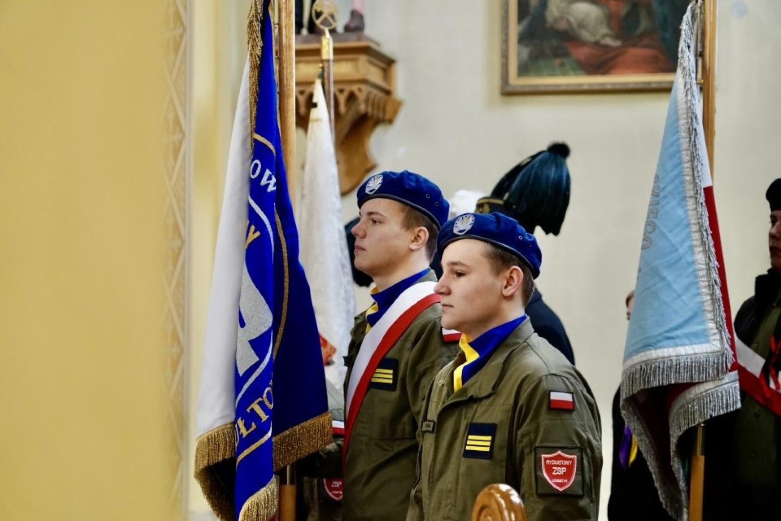 Zdjęcie w galerii na portalu naszwodzislaw.com: Miejskie obchody Święta Niepodległości w Rydułtowach [FOTO] wiadomości z regionu