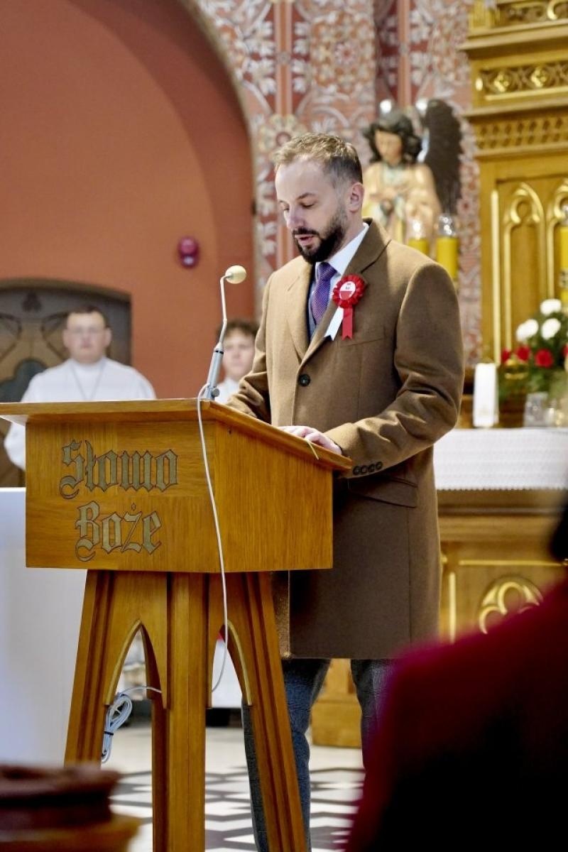 Zdjęcie w galerii na portalu naszwodzislaw.com: Miejskie obchody Święta Niepodległości w Rydułtowach [FOTO] wiadomości z regionu