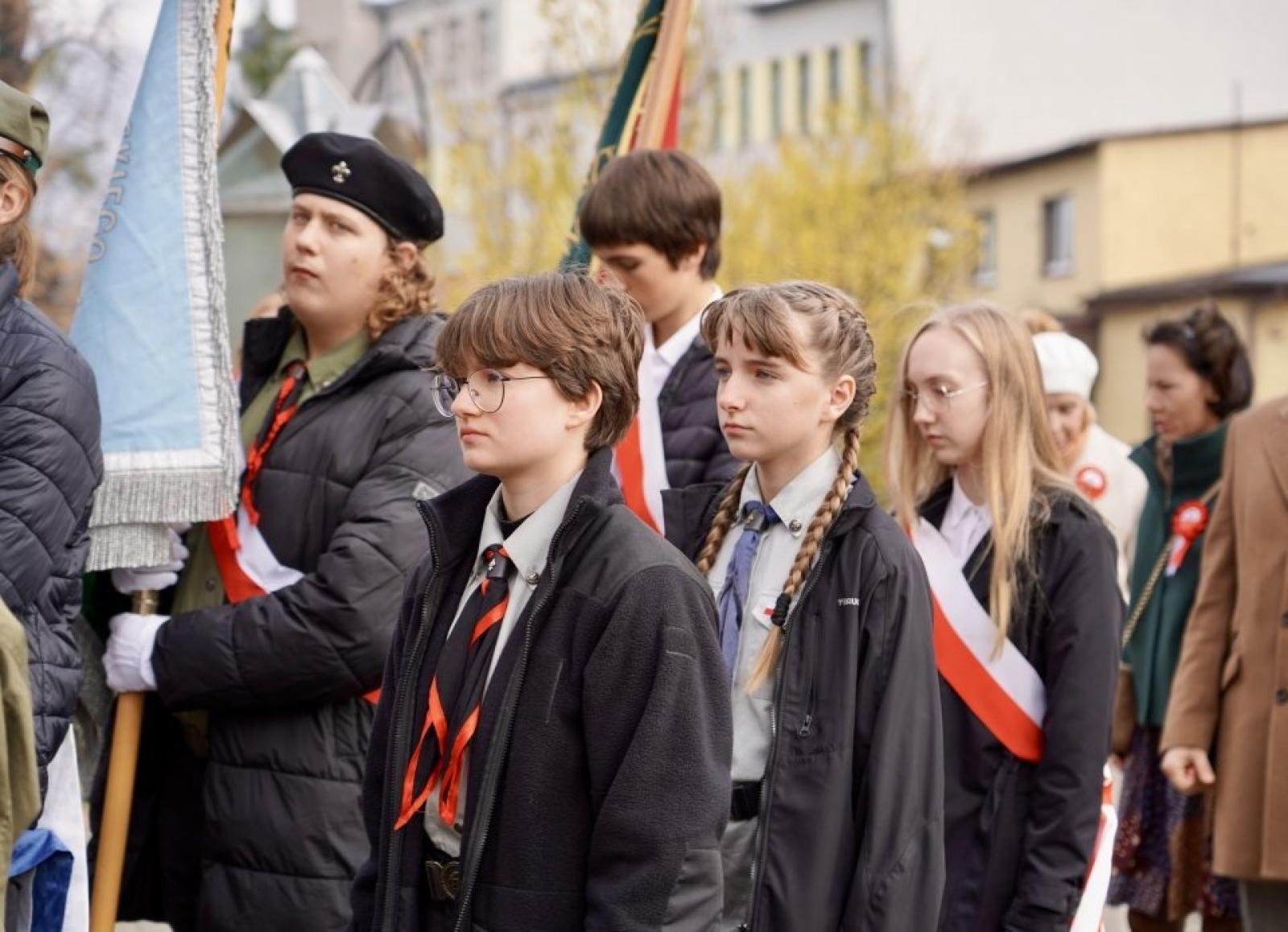 Zdjęcie w galerii na portalu naszwodzislaw.com: Miejskie obchody Święta Niepodległości w Rydułtowach [FOTO] wiadomości z regionu