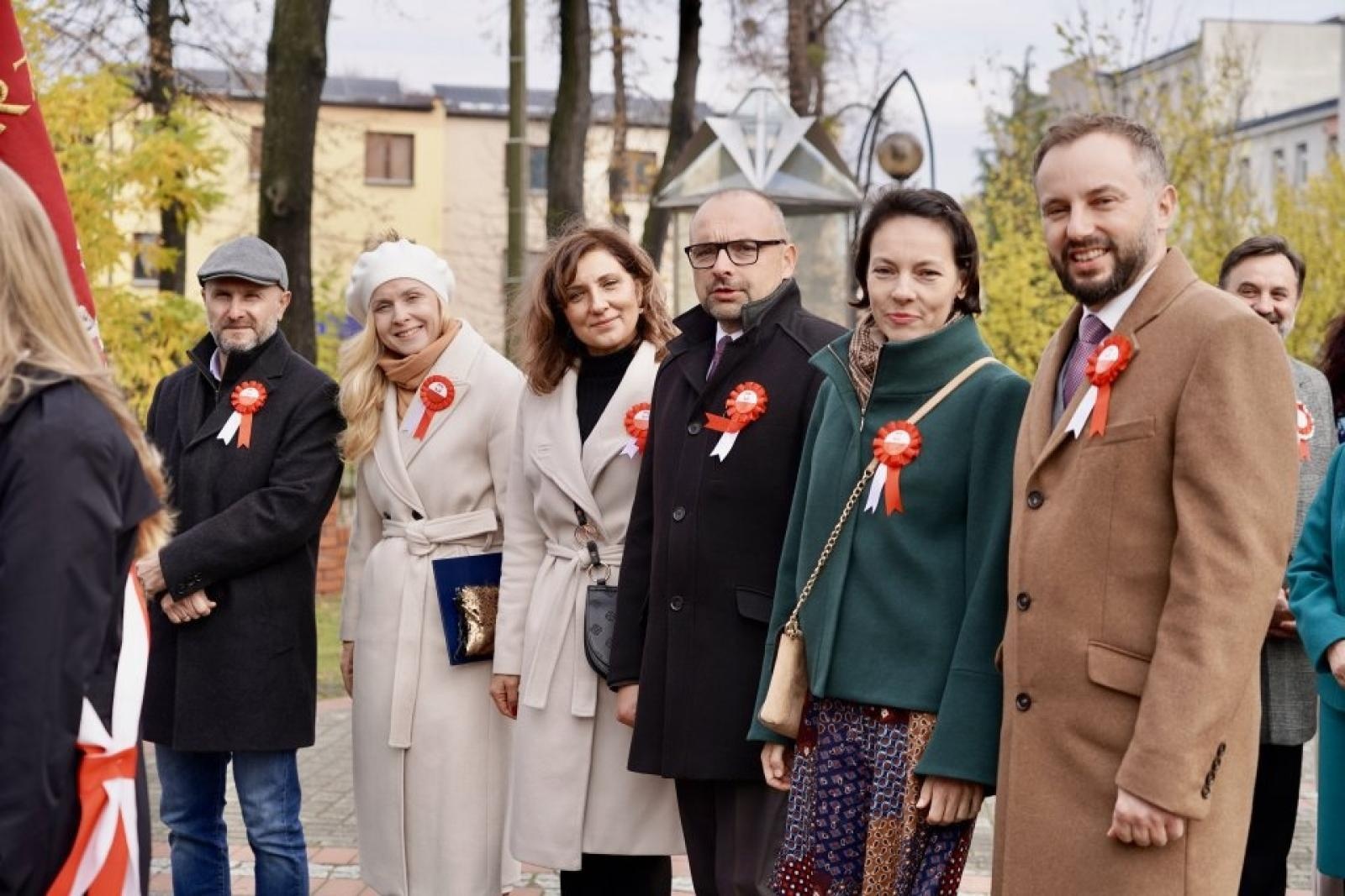 Zdjęcie w galerii na portalu naszwodzislaw.com: Miejskie obchody Święta Niepodległości w Rydułtowach [FOTO] wiadomości z regionu