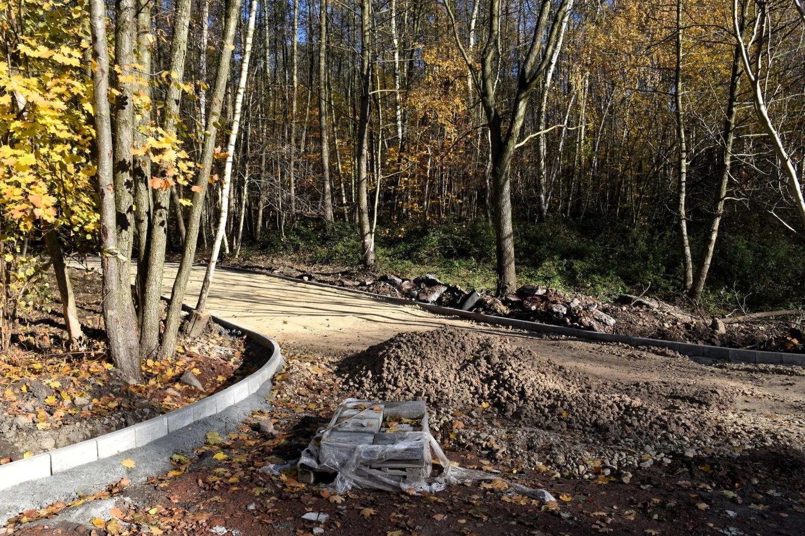 Zdjęcie w galerii na portalu naszwodzislaw.com: Łącznik Osiedla Batory i Rodzinnego Parku Rozrywki nabiera kształtów wiadomości z regionu